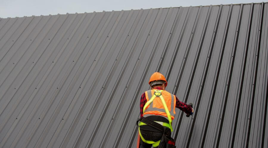 Professional metal roof installation in Martinsville, VA